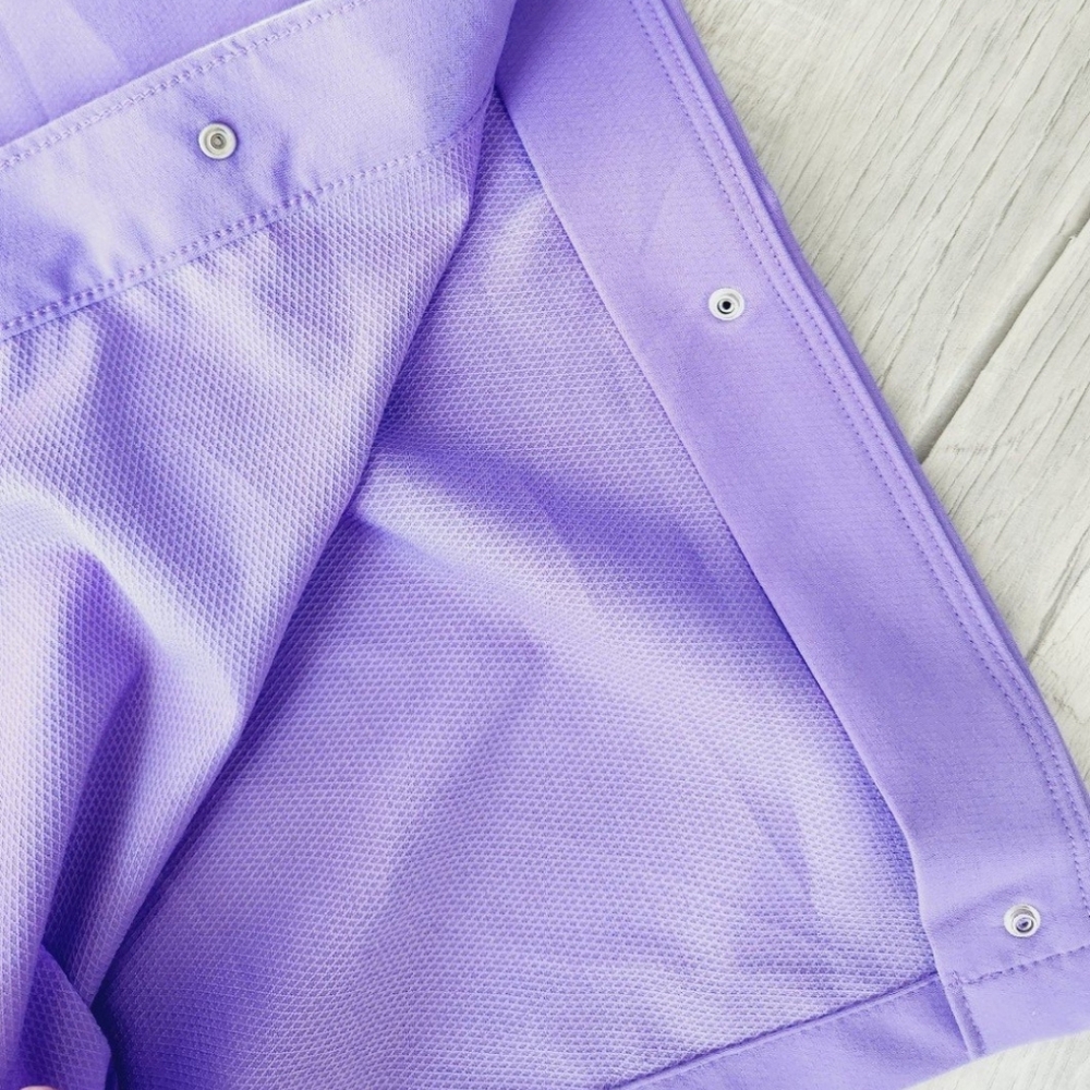 Nike Pro Womens Tear Away Pull On Loose Fitting  Pants in Psychic Purple M - Picture 4 of 10